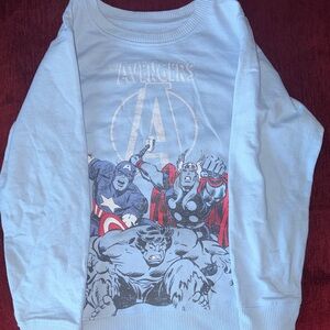 Avengers Kids Shirt - baby blue